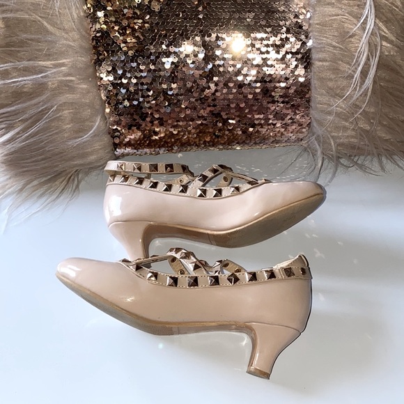 COPY - Girls BEIGE Fashion high heels - Picture 2 of 6